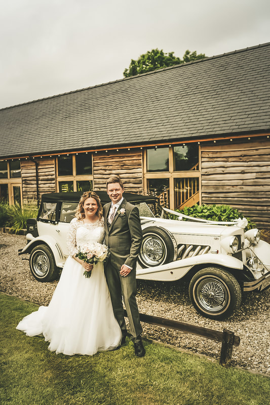 Classic wedding car hire Chester