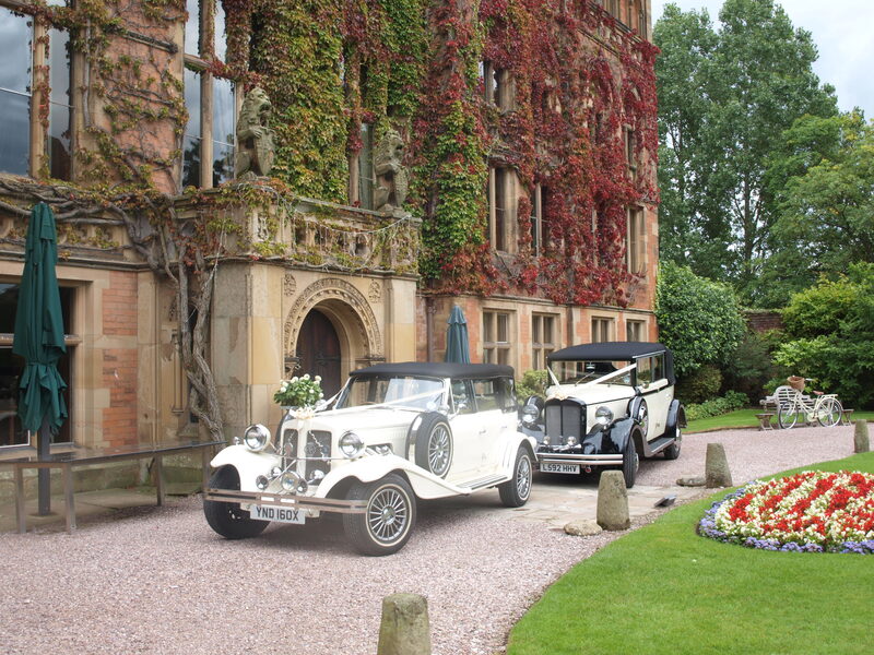 Cheshire wedding car